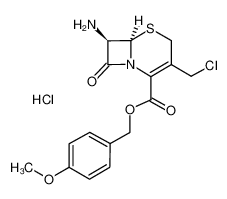 7-氨基-3-氯甲基-3-头孢唑啉-4-羧酸对甲氧苄盐酸盐