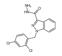 Adjudin 1-(2,4-二氯苄基)-1H-吲唑-3-碳酰肼