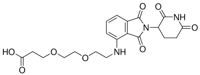 3-(2-(2-((2-(2,6-Dioxopiperidin-3-yl)-1,3-dioxoisoindolin-4-yl)amino)ethoxy)ethoxy)propanoic acid
