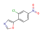 5-(2-氯-4-硝基苯基)-噁唑