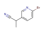2-(6-bromopyridin-3-yl)propanenitrile