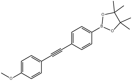 4-(4-甲氧苯基乙炔基)苯硼酸频哪酯