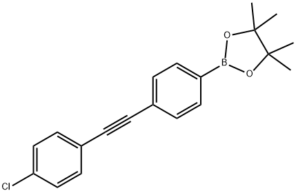 4-(4-氯苯基乙炔基)苯硼酸频哪酯