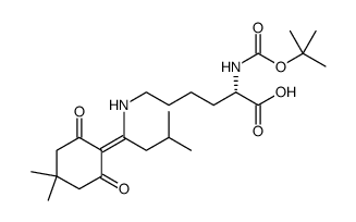 叔丁氧羰基-N'-甲基三苯甲基-L-赖氨酸·二环己基铵盐